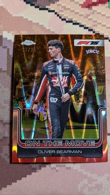 2025 Topps Chrome F1 Pick From List! Parallels/Inserts Stars & Rookies