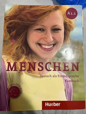 (2Bücher!!) Menschen Deutsch Als Zweite Sprache A1.1 Kurs &Arbeitsbuch