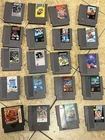 Lot Of 20 Nintendo NES Video Games Super Mario 2 3 Metroid Tmnt Surfari Rare Vtg
