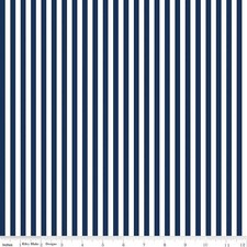 1/4" Stripe in Navy Stripes Riley Blake