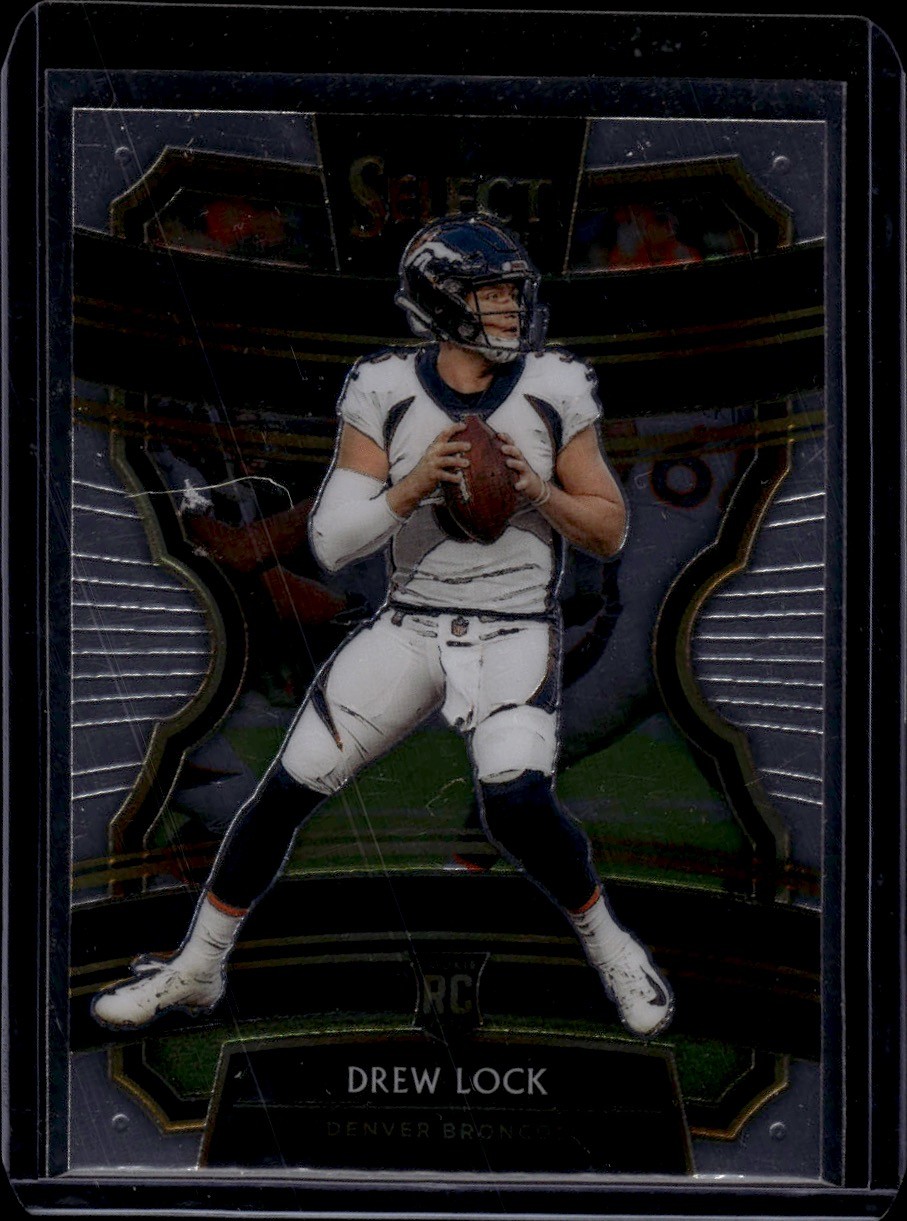 2019 Panini Select #21 Drew Lock Denver Broncos Rookie
