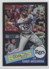 2020 Topps Silver Pack 1985 Chrome Baseball Series 2 Black Randy Arozarena l4k