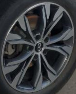 2018 QX30 OE Wheel 18x7 10 Spoke Grooved Spoke Infiniti