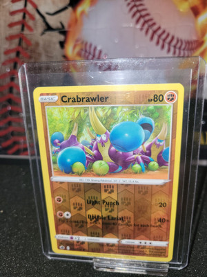 Crabrawler 084/198 Reverse Holo Chilling Reign Pokemon TCG 