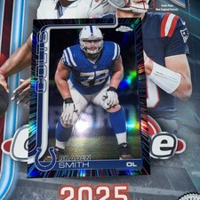 Braeden Smith #134 SP NFL TOPPS CHROME 2025