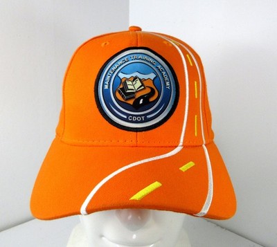CDOT Maintenance Training Academy Colorado Department Transportation Orange Hat
