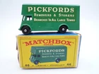 VINTAGE MATCHBOX LESNEY No.46b PICKFORDS REMOVAL VAN IN ORIGINAL BOX 1960