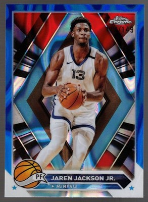 Jaren Jackson Jr. - 2023-24 Topps Chrome Blue Lava Refractor /149 #183 FREE SHIP