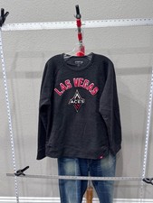 MINT Womens Sportiqe Stitched Las Vegas Aces basketball Sweater Large L 