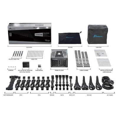 Seasonic Prime PX-2200 2200W ATX 3.1 80+ Platinum PSU SRP-PPX222