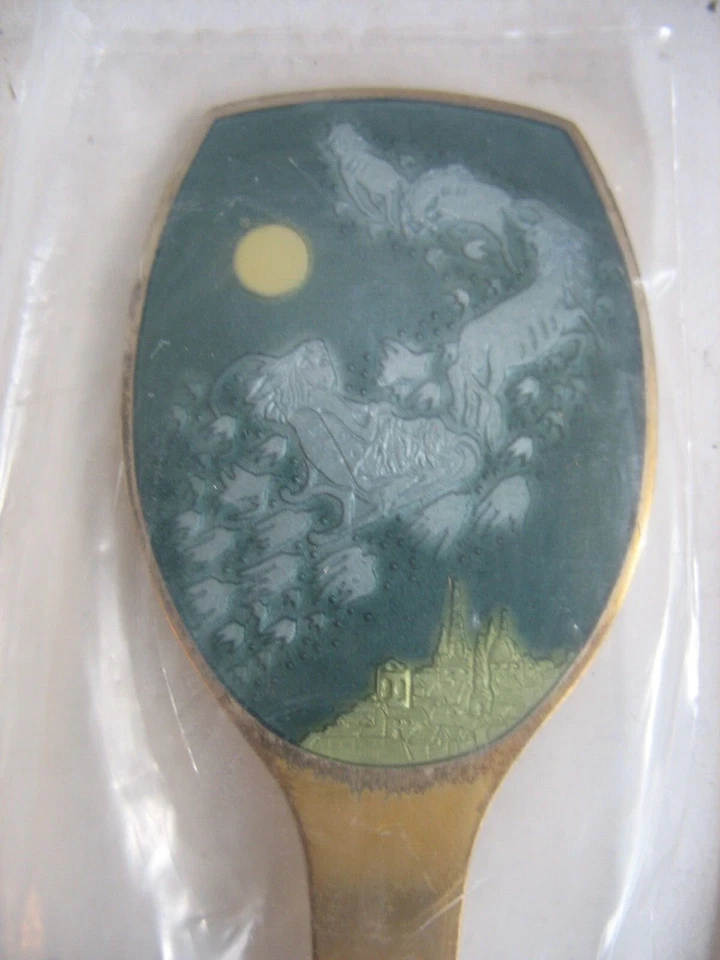 NIP Christmas Spoon & Fork A. Michelsen Danish Sterling Silver 1983 Snow Queen - Image 2 of 4