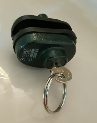 Vintage Noble Guard Metal Trigger Gun Lock w/Single Key