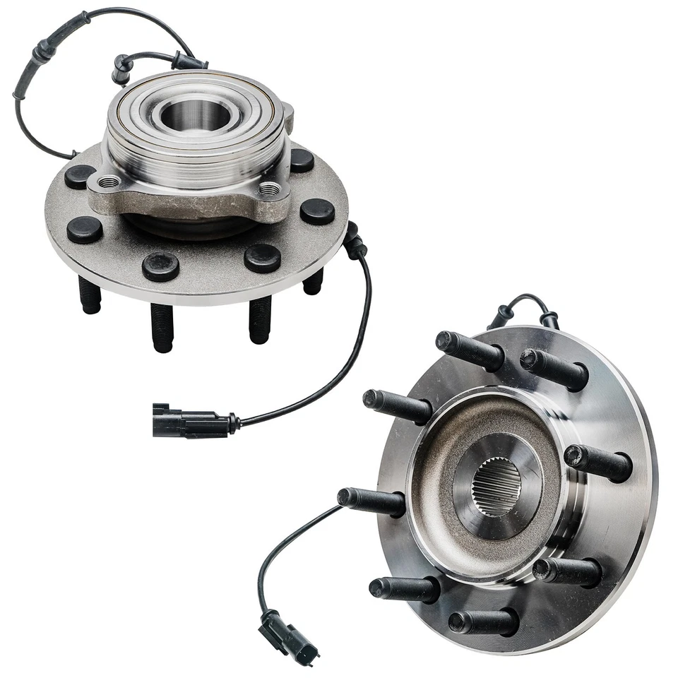 Ejes de eje CV delanteros y bujes de cojinete de rueda para Dodge Ram 1500 2500 3500 2006-2008 Foto 4 de 4