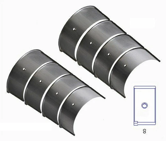 Комплект подшипников соединительных штоков двигателя BB1827STD - Изображение 3 из 4