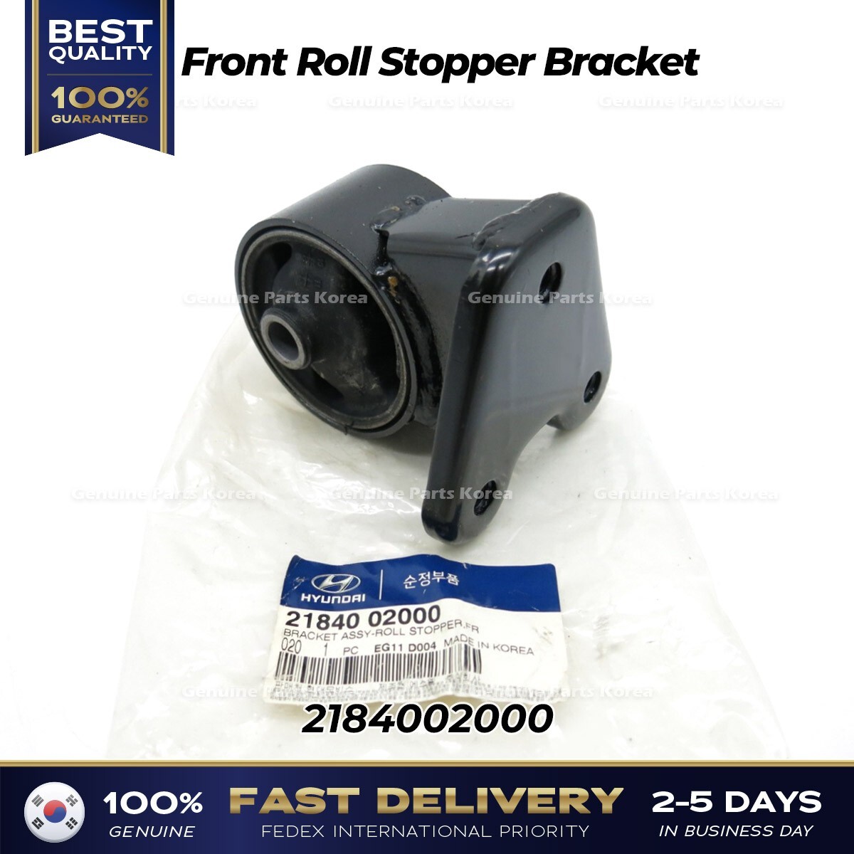 ⭐Genuine⭐ Front Roll Stopper Bracket 2184002000 for Hyundai Atoz | eBay