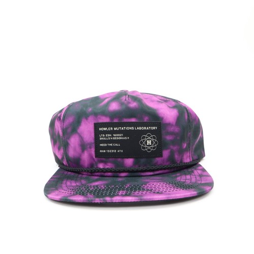 Howler Brothers Hat Cap Mutations Laboratory Rope Cosmic Black / Purple