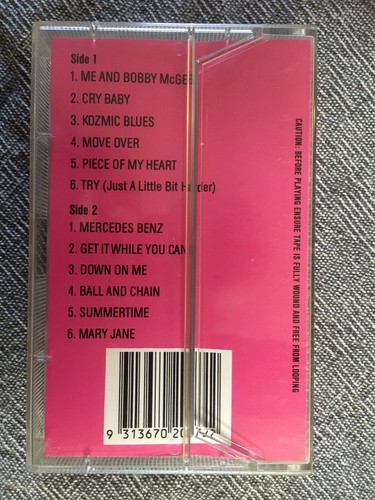 Janis Joplin- Highlights Oz Pickwicks Cassette Tape - Picture 2 of 4