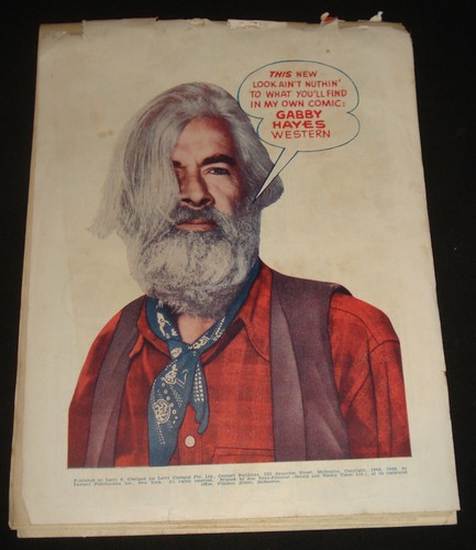 HÉROE OCCIDENTAL #6 AUSTRALIANO 1950 CÓMIC HOPALONG CASSIDY GABBY HAYES TOM MIX MONTE - Imagen 2 de 4