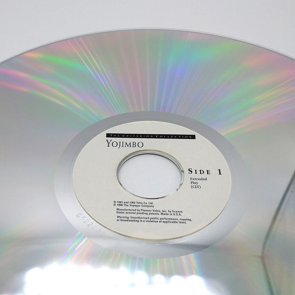 Yojimbo (1961) Akira Kurosawa / Criterion Collection #105 / Laserdisc - CC1211L - Image 4 of 4