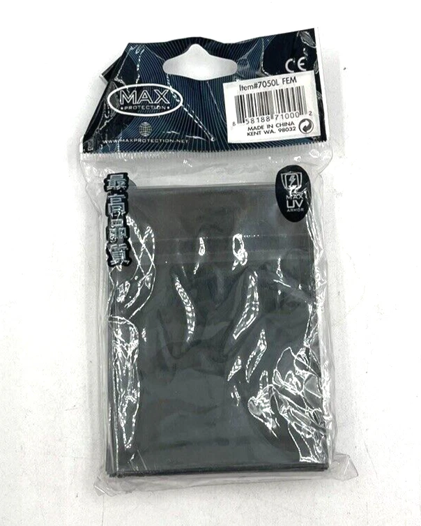 Max Protection Max UV Armor Standard Size Card Sleeves (Dark Green) - Image 2 of 2