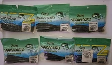 Set Of 6 Gary Yamamoto Custom Baits 5" Swimsenko Assorted Colors