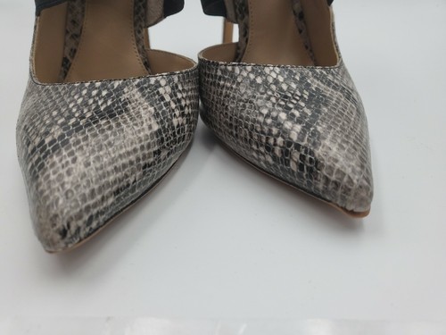 Vince Camuto Snakeskin Stiletto Heels, Size 7.5M - Picture 7 of 8