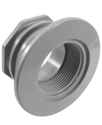 CMP Lot Of 2 Gunite Inside Pool Fitting 1.5In Fip X S Grey Free Ship Wa1