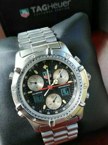 Tag Heuer Analog \u0026 Digital Chronograph 