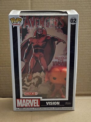 Funko POP! Comic Covers Marvel: Vision #02 Vinyl Figure