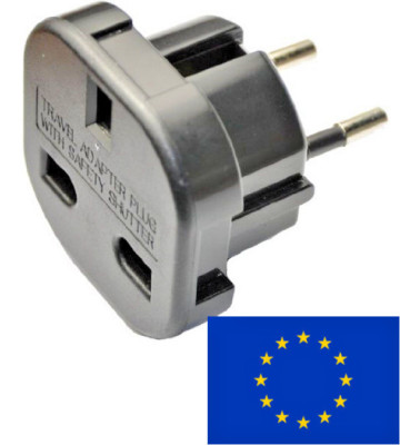 Adaptateur Prise Anglaise vers France Prise Anglaise Adaptateur