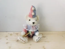 Hermann Limited Edition Clown -Yes - No Mohair Bear With Tags Artist Signed