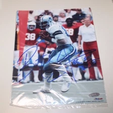 TRI STAR BUTCH JOHNSON AUTOGRAPH 8X10 DALLAS COWBOYS FREE SHIPPING