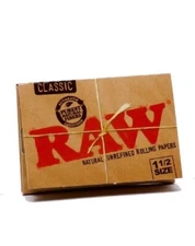 Raw Classic Single Wide Rolling Papers!! 20 Pc Lot  100% Authentic