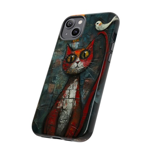 Cat Abstract Painting - Phone Ink Cover Case for iPhone, Galaxy, Pixel - 第 79/281 張圖片