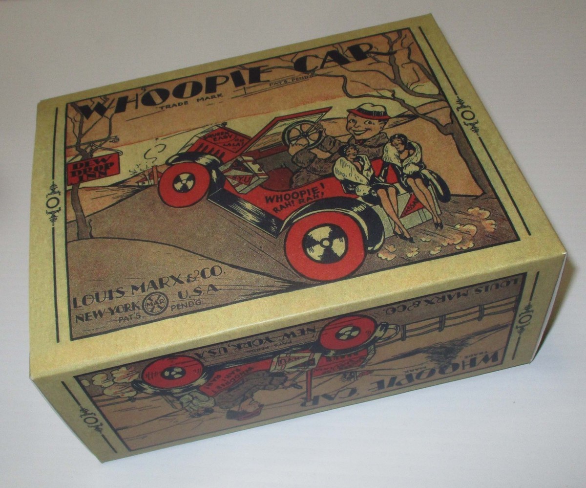 Marx Whoopie Car Empty Box for Tin Wind Up Toy | eBay