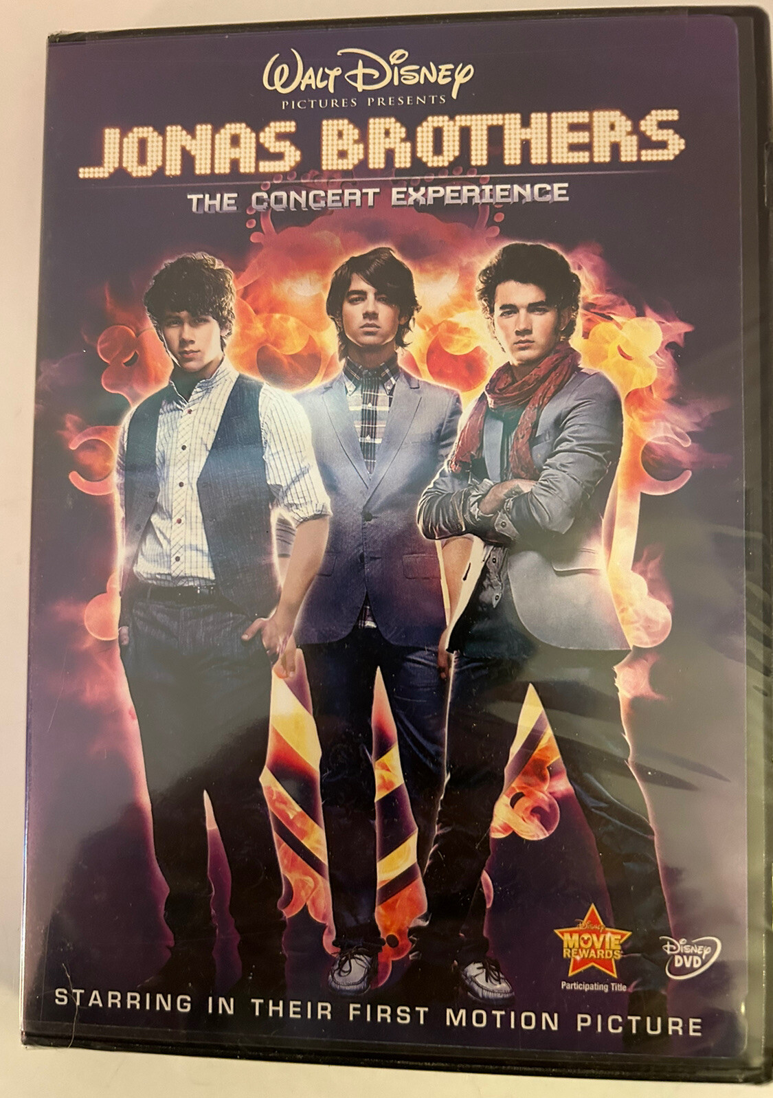 JONAS BROTHERS The Concert Experience DVD (BRAND NEW) FREE SHIPPING