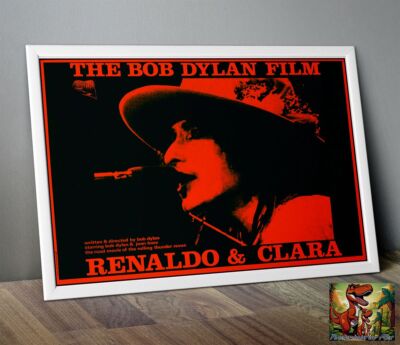 Renaldo und Clara Rolling Thunder Bob Dylan Repro Poster ähnlich A1 - 36''x24''