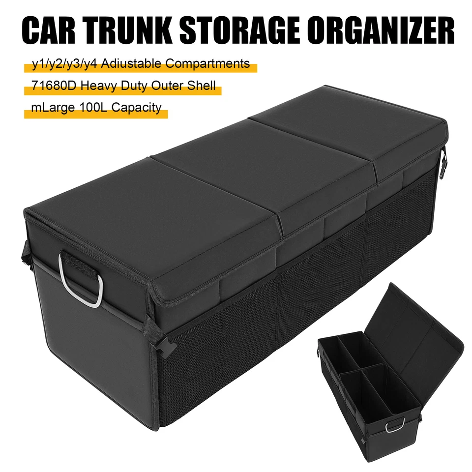 Maletero plegable organizador de carga caja de almacenamiento plegable coche SUV bolsa para Toyota Camry Foto 2 de 4
