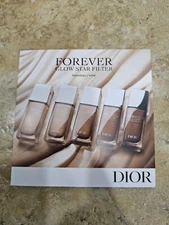 Dior Forever Glow Star Filter Highlighter 9 shades Sample Tester Card, Brand NEW