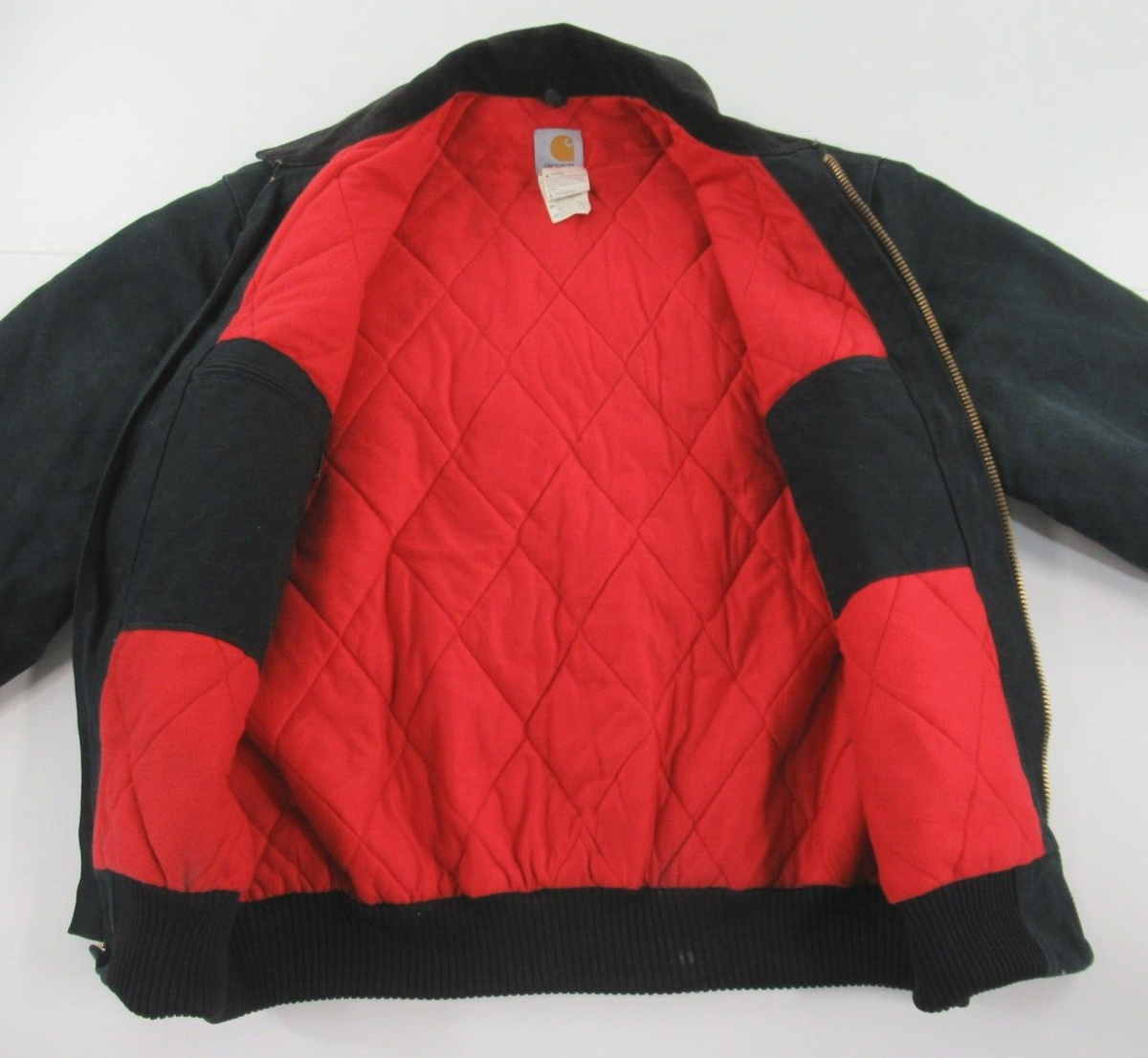 Carhartt Santa Fe Quilted Lined J13 BLK Jacket Size XL #VT415 | eBay