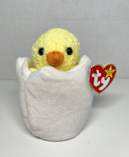 Ty Beanie Baby EGGBERT Hatching Easter Chick-1998 MWMT
