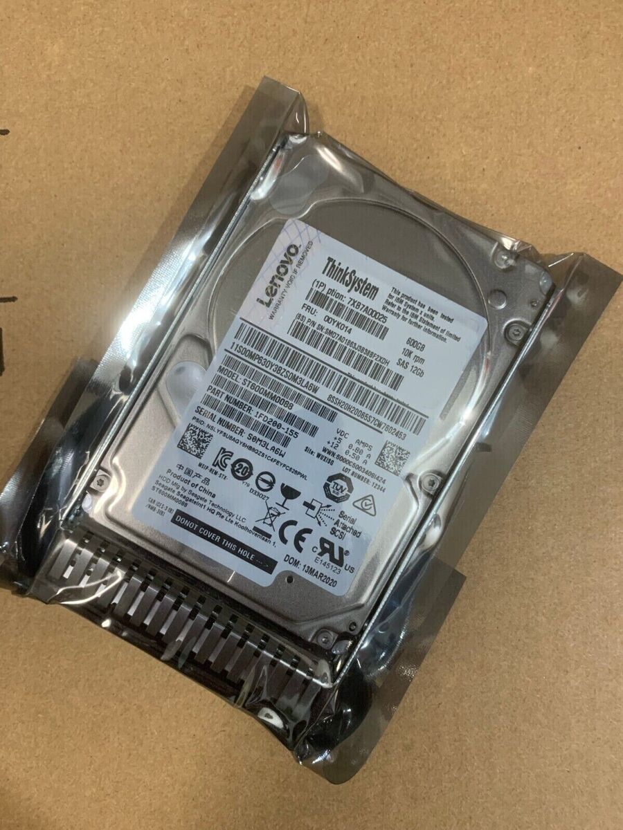 IBM/ Lenovo ThinkSystem 00YK014 7XB7A00025 2.5 IBM/ Lenovo ThinkSystem 00YK014 7XB7A00025 2.5