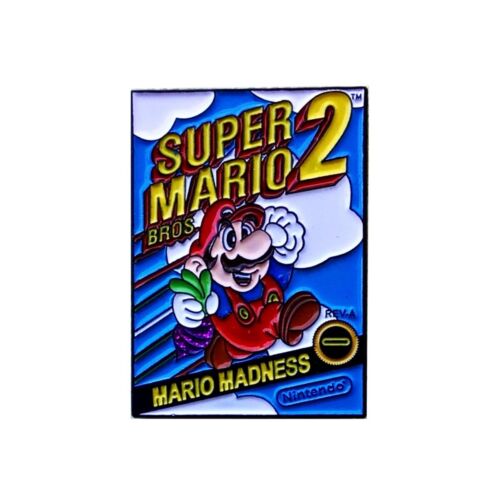 Spille Phantom - Super Mario Bros. 2 Nintendo NES Cover Art 1,25"" Spilla smalto morbido - Foto 1 di 1