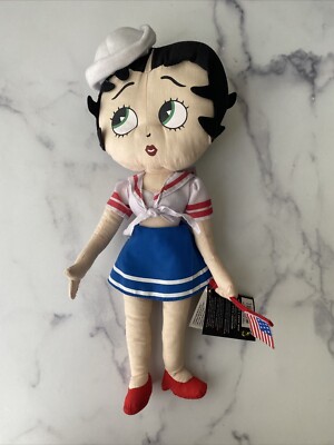 Patriotic Sailor Betty Boop Doll - 2004 - Kellytoy - 4th of July