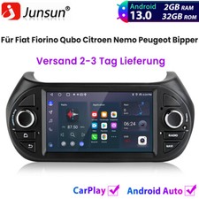 Für Fiat Fiorino Qubo Citroen Nemo Peugeot Bipper Carplay Android Autoradio Navi
