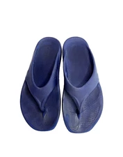 OOFOS Ooriginals Blue Thong Recovery Flip Flops Comfort Sandals Men Size 11