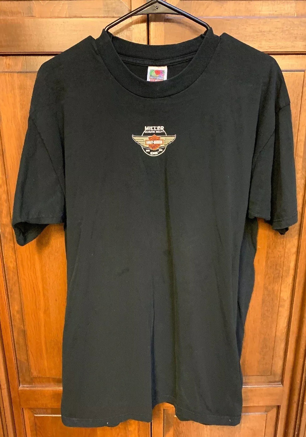 Harley Davidson x Miller Genuine Draft 95th Men XL Mo… Gem