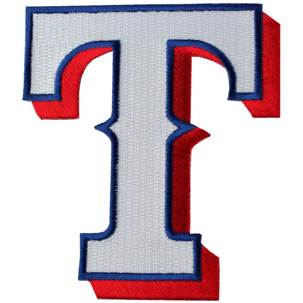 希少 MLB TEXAS RANGERS チームロゴ刺繍 ゲームシャツ Ｌ 1970'S TEXAS RANGERS MLB BASEBALL VINTAGE 3