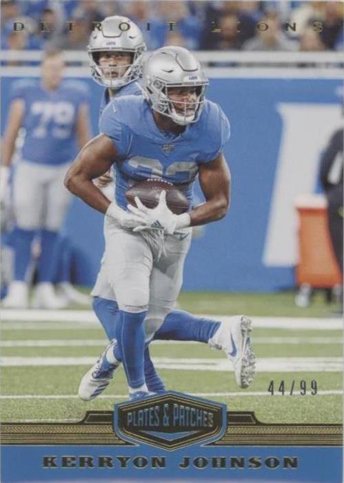 2019 Panini Plates & Patches Kerryon Johnson #35 - 1 of 2