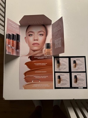 Armani Luminous Silk Foundation Nr. 5.5, 8.1, 14, 2 Probe 4ml Sidney Sweeney NEU
